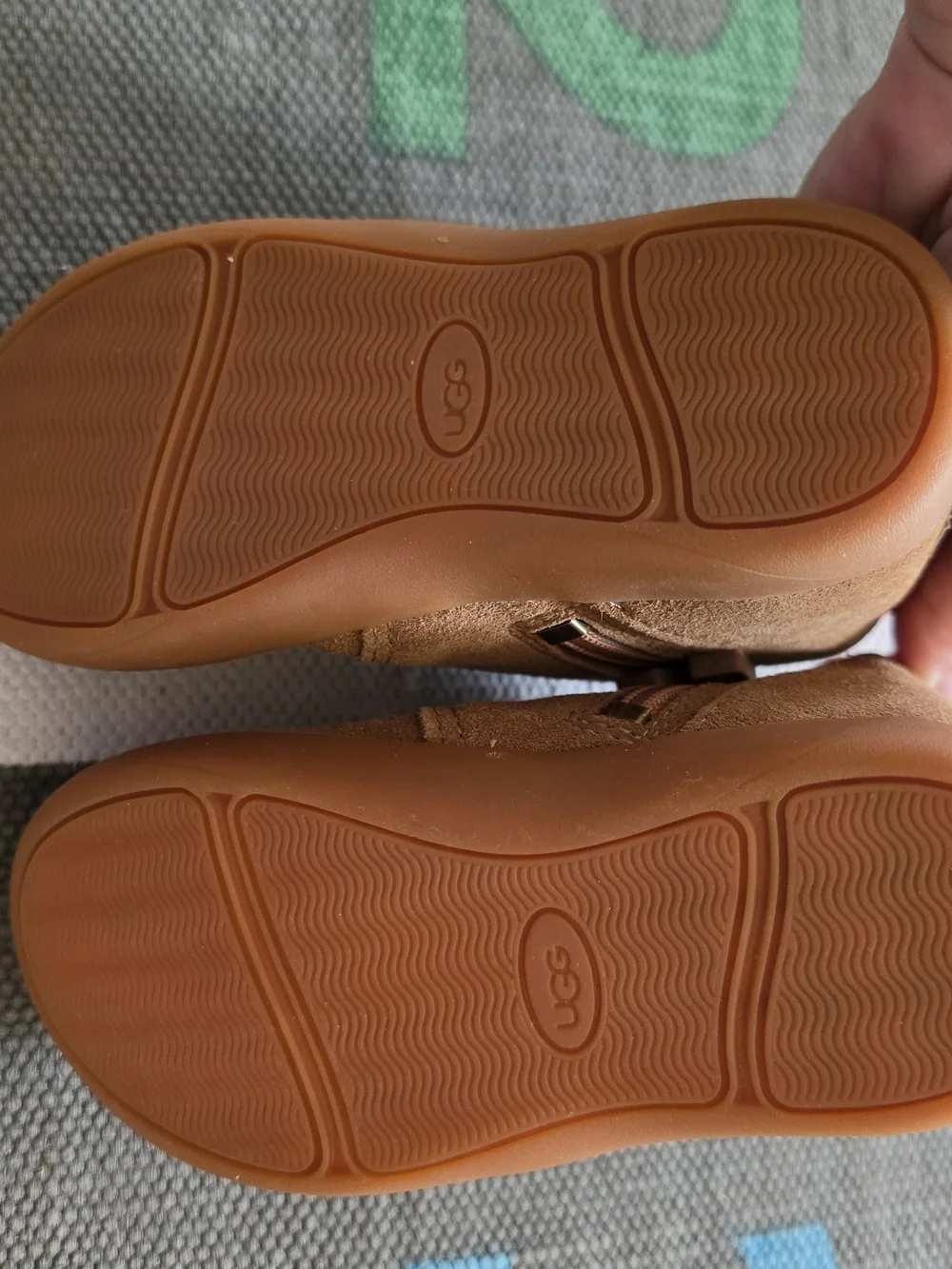 UGG Kids Tan Suede Boots Boy Girl